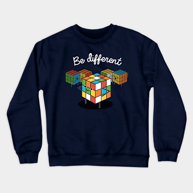 Be different Crewneck Sweatshirt by Domichan